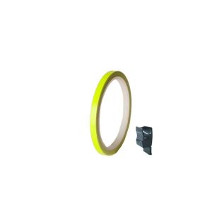 Rim strip PUIG 4542G yellow fluerescent 7mm x 6m (with aplicator)