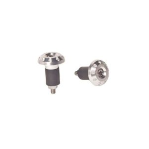 Universal bar ends PUIG RACE 6222P srebrna D 13-18mm