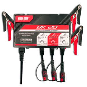 3 channels bank BS-BATTERY BK20 (suitable also for Lithium) 12V 2A