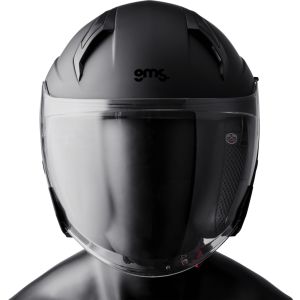 GMS JET ČELADA VECTUS BLACK MATT SV