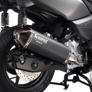 Izpuh Akrapovič X-MAX  Slip-on Muffler Black X-max125